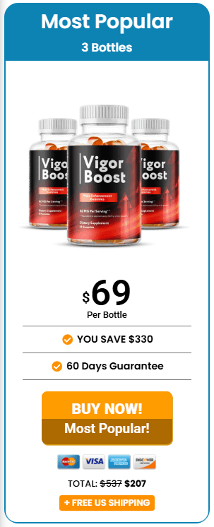 Vigor Boost 3 bottle price